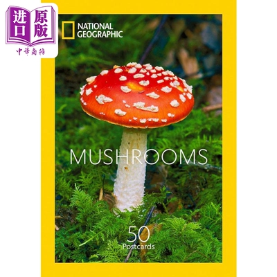 蘑菇50张明信片Mushrooms