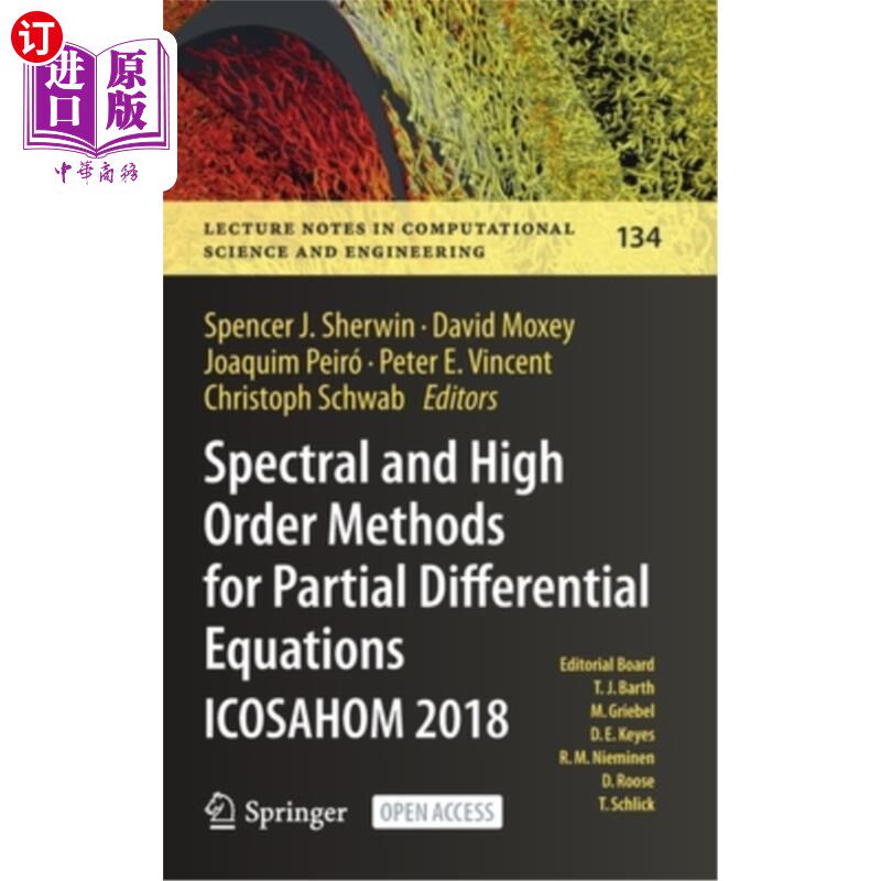 海外直订Spectral and High Order Methods for Partial Differential Equations Icosahom 2018 Icosahom 2