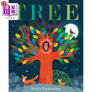 Book Peek Board 树：从黑板书中窥视 Through 海外直订Tree