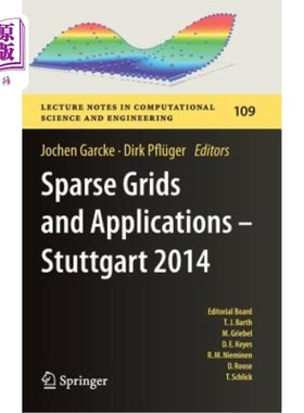海外直订Sparse Grids and Applications - Stuttgart 2014 稀疏网格和应用——斯图加特2014