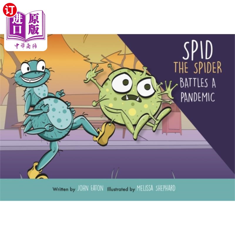 海外直订Spid the Spider Battles a Pandemic 蜘蛛侠与瘟疫作斗争