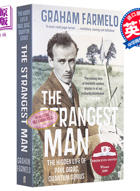 预售 量子怪杰 保罗 狄拉克传 英文原版 The Strangest Man Graham Farmelo【中商原版】