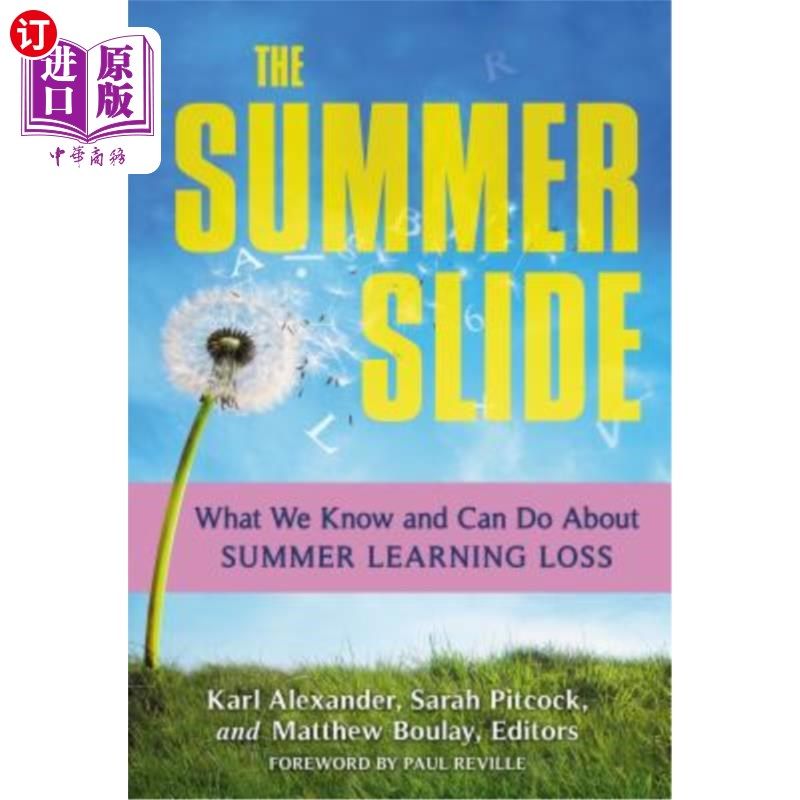 海外直订the summer slide: what we know and can do about summer