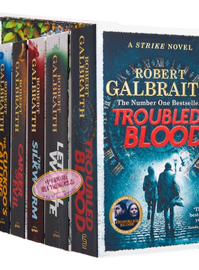 神探斯特莱克探案集1-7本 JK罗琳 侦探推理小说 英文原版 Cormoran Strike Robert Galbraith 哈利波特同作者