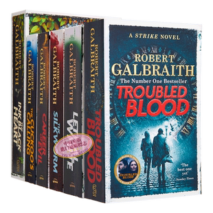 预售 神探斯特莱克1-7本 JK罗琳化名 侦探推理小说 英文原版 A Cormoran Strike Novel 1-7 Robert Galbraith JK Rowling