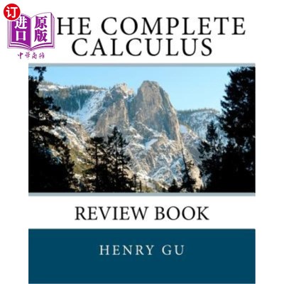 海外直订The Complete Calculus Review Book 完整的微积分复习书