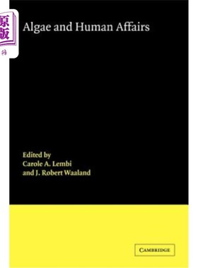 海外直订Algae and Human Affairs 藻类与人类事务