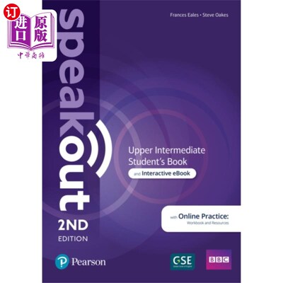 海外直订Speakout 2ed Upper Intermediate Student's Book &... Speakout 2ed中高级学生图书与MyEnglishLab互动电子书和数