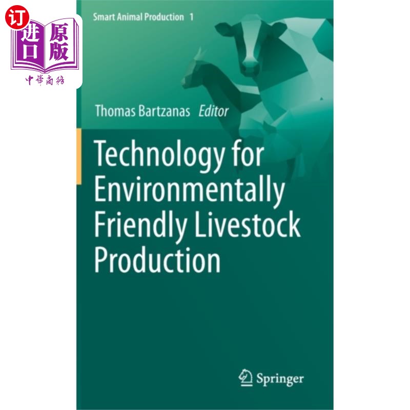海外直订Technology for Environmentally Friendly Livestoc... 环境友好型畜牧生产技术