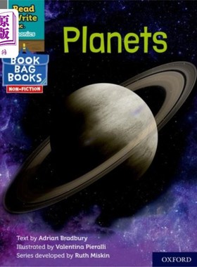 海外直订Read Write Inc. Phonics: Grey Set 7 NF Book Bag ... Read Write公司自然拼读:灰色系列7 NF书袋书11行星