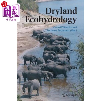 海外直订Dryland Ecohydrology 旱地Ecohydrology