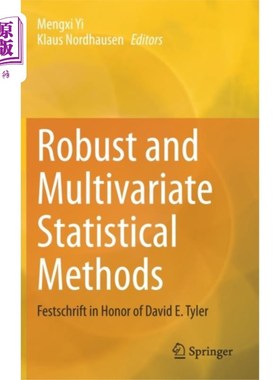 海外直订Robust and Multivariate Statistical Methods 稳健和多元统计方法