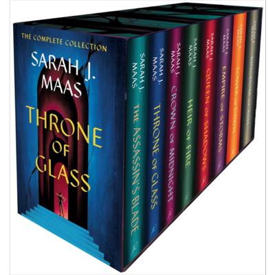 玻璃王座英文原版精装盒装8册 Throne of Glass Box Set Sarah J. Maas 浪漫奇幻小说英文版