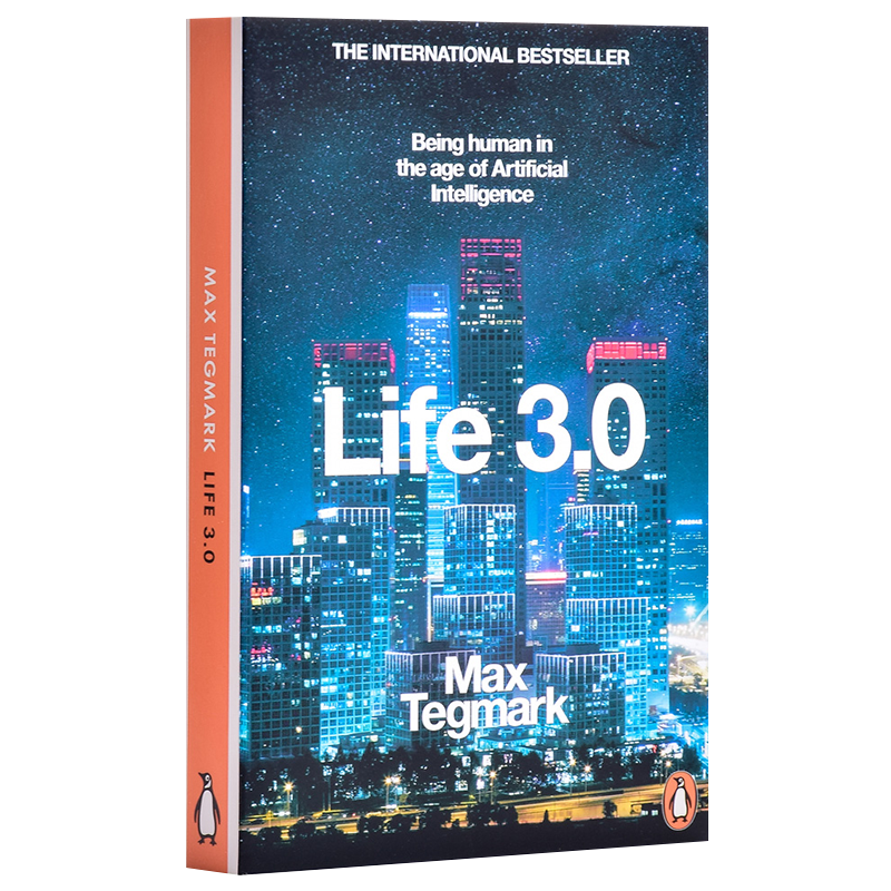 预售 生命3.0 人工智能时代人类的进化与重生 英文原版 Life 3.0 马斯克推荐 英版平装 Max Tegmark 迈克斯泰格马克