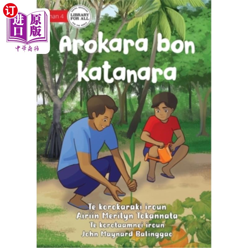 海外直订Trees are our Protection- Arokara bon katanara(Te Kiribati)树木是我们的保护伞——Arokara bon katanara(基