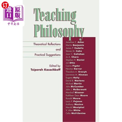 海外直订Teaching Philosophy: Theoretical Reflections and Practical Suggestions 教学理念：理论反思与实践建议