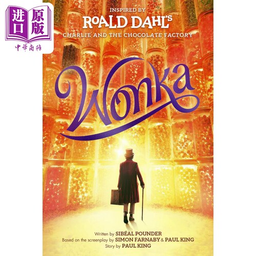 罗尔德达尔 旺卡先生 Wonka 英文原版 Roald Dahl 电影小说 查理和巧克力工厂 前传 英语冒险故事小说 儿童文学【中商原版】