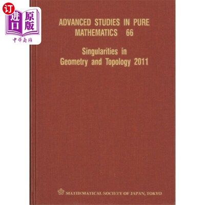 海外直订Singularities In Geometry And Topology 2011 几何与拓扑中的奇点，2011