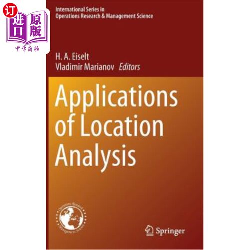 海外直订Applications of Location Analysis 位置分析的应用