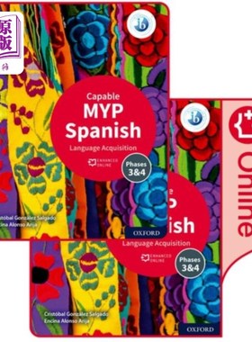 海外直订MYP Spanish Language Acquisition (Capable) Print... MYP西班牙语习得(能力)印刷和增强在线课程包
