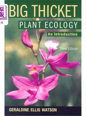海外直订Big Thicket Plant Ecology: An Introduction, 3rd Edition 大灌木丛植物生态学：导论，第3版