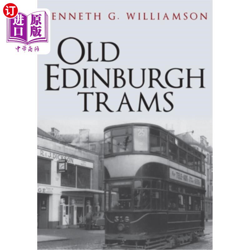 海外直订Old Edinburgh Trams 旧爱丁堡电车