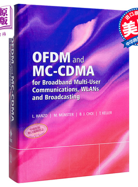 现货 OFDM and MC CDMA for Broadband Multi User Communications  WLANs and Broadca 英文原版 Lajos Hanzo 【中商原版】Wiley