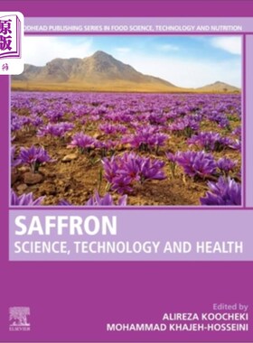 海外直订Saffron: Science, Technology and Health 藏红花:科学、技术、健康