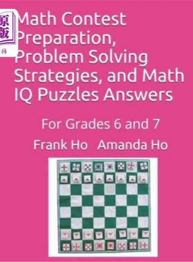 海外直订Math Contest Preparation, Problem Solving Strategies, and Math IQ Puzzles Answer