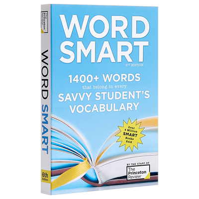 【中商原版】聪明学单词（第6版）英文原版 Word Smart  6th Edition Princeton Review 英语自学指南