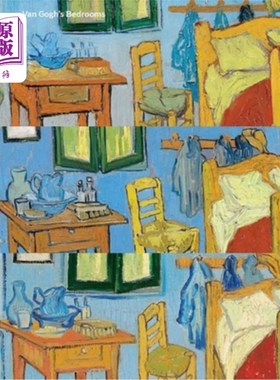 海外直订Van Gogh's Bedrooms 梵高的卧室