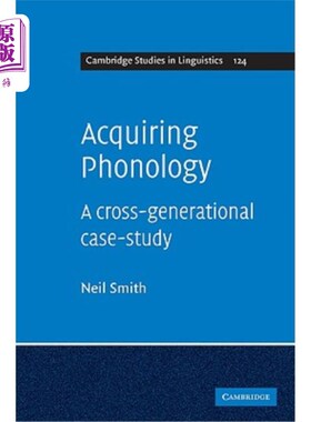 海外直订Acquiring Phonology: A Cross-Generational Case-Study 音系学：跨代个案研究