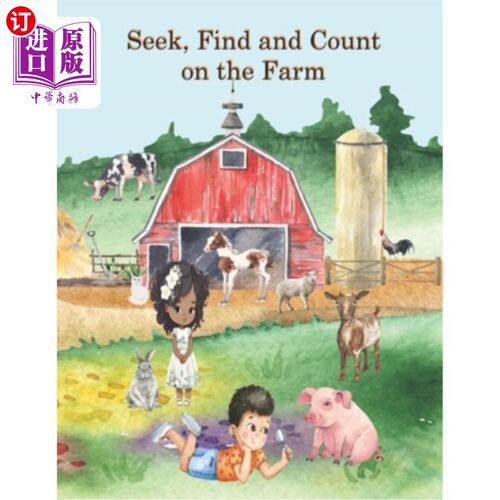 海外直订Seek, Find and Count on the Farm Interactive Story Book (I Spy) for Toddlers and 寻找，发现和计数农场互动故