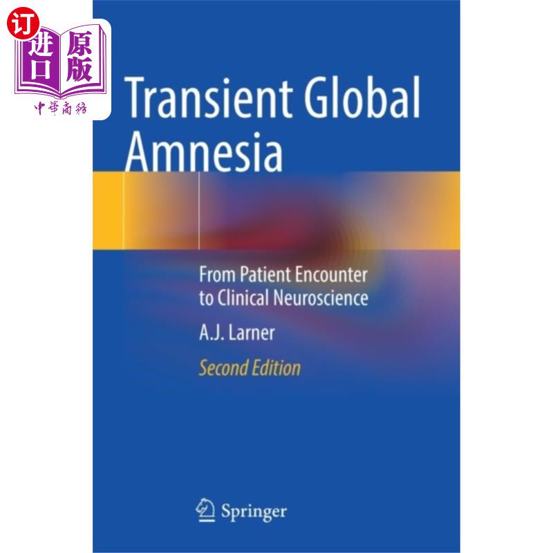 海外直订医药图书Transient Global Amnesia 短暂性全局遗忘