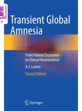 海外直订医药图书Transient Global Amnesia 短暂性全局遗忘