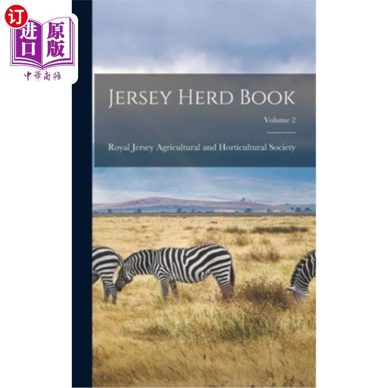 海外直订Jersey Herd Book; Volume 2 泽西牧群书;卷2