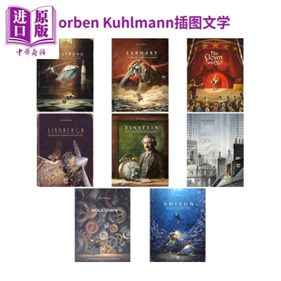 Torben Kuhlmann插图文学本系列 爱因斯坦老鼠的时空之旅 飞鼠传奇 小老鼠历险记 英文原版 儿童故事绘本 进口书【中商原版】