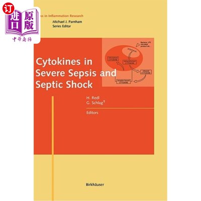 海外直订医药图书Cytokines in Severe Sepsis and Septic Shock 严重脓毒症和脓毒症休克中的细胞因子