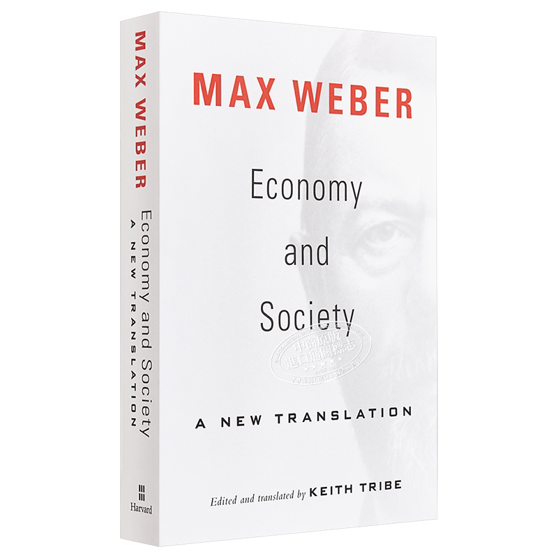 预售 Economy and Society A New Translation 豆瓣高分 英文原版 经济与社会 Max Weber【中商原版】
