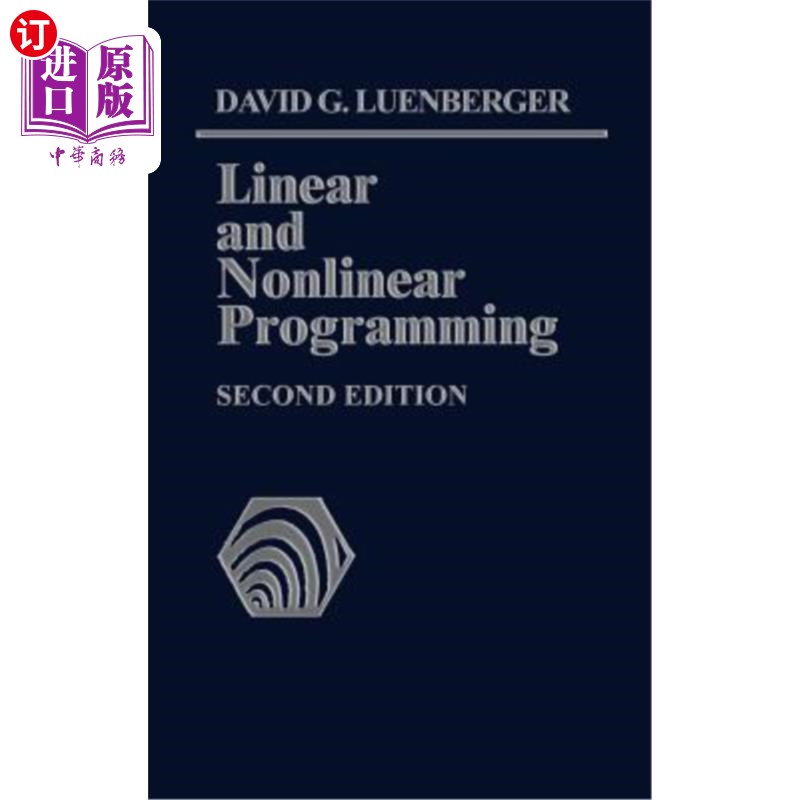海外直订Linear and Nonlinear Programming: Second Edition 线性和非线性规划：第2版
