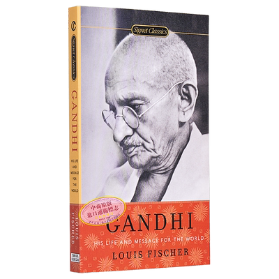 甘地传记英文原版 经典名著小说 Gandhi 世界伟人传记