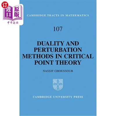 海外直订Duality and Perturbation Methods in Critical Point Theory 临界点理论中的对偶与摄动方法