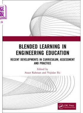 海外直订Blended Learning in Engineering Education: Recent Developments in Curriculum, As 工程教育中的混合学习：课程