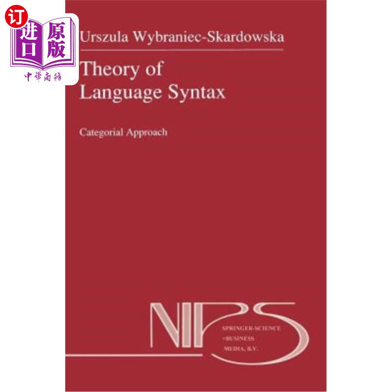 海外直订Theory of Language Syntax: Categorial Approach 语言句法理论：范畴法