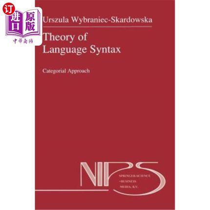 海外直订Theory of Language Syntax: Categorial Approach 语言句法理论：范畴法