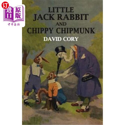 海外直订Little Jack Rabbit and Chippy Chipmunk 小杰克兔和奇普花栗鼠