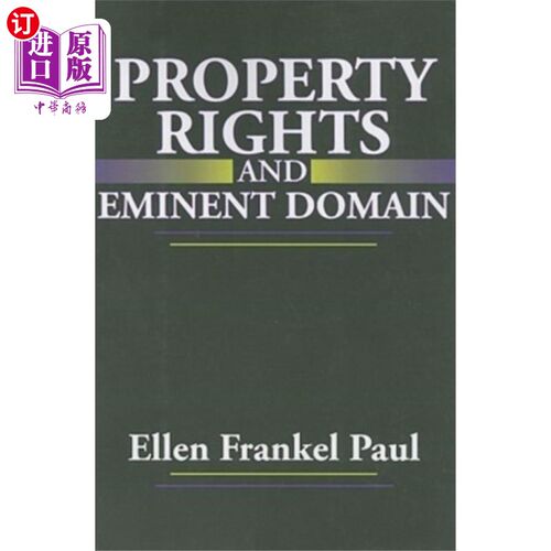 海外直订Property Rights and Eminent Domain 产权和土地征用权
