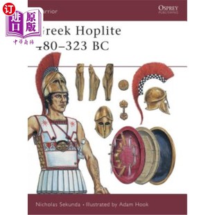 希腊重步兵 323 前323年 公元 Hoplite 海外直订Greek 480