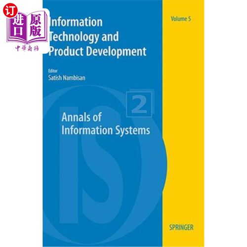 海外直订Information Technology and Product Development 信息技术与产品开发