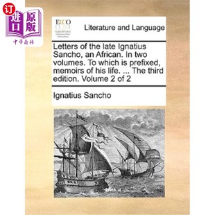 African. Sancho Late Pre Which 已故 Volumes. Ignatius the 海外直订Letters 非洲人伊格纳修斯·桑 Two